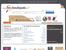 Tablet Screenshot of les-boutiques.ch